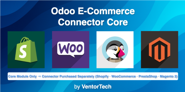 Odoo E-commerce Connector Core