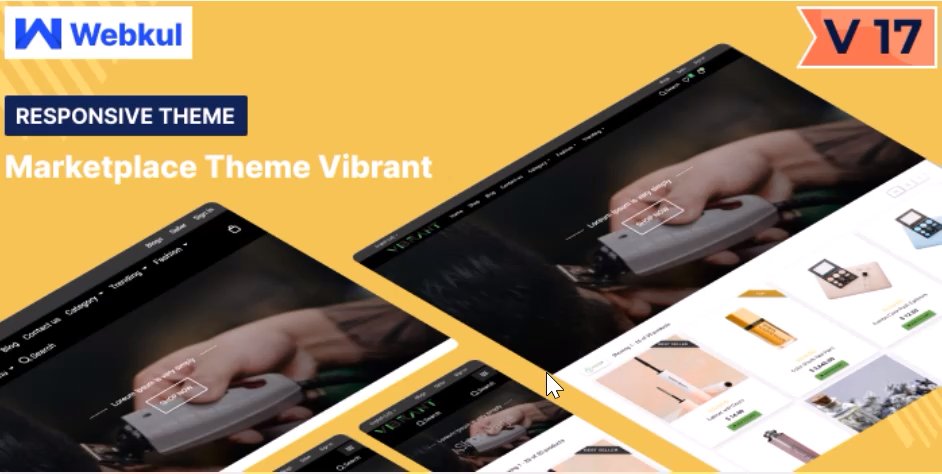 Marketplace Theme Vibrant