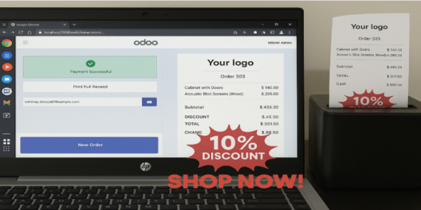 POS All In One ESC/POS Printer | ESC/POS Printer | POS kitchen receipt printers | POS Order receipt printer | POS Restaurant receipt printers | POS Multi ESC/POS Printer Support