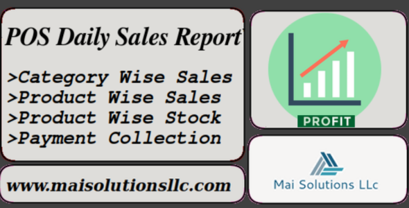 POS Daily Sales Report | POS Report Advance
