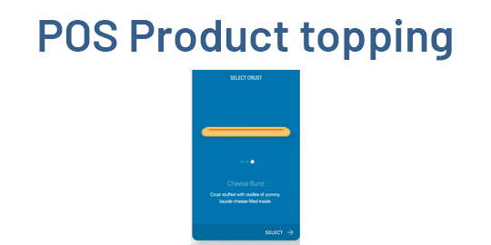 POS Product Toppings | POS Product Modifier
