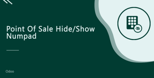 Point Of Sale Hide/Show Numpad