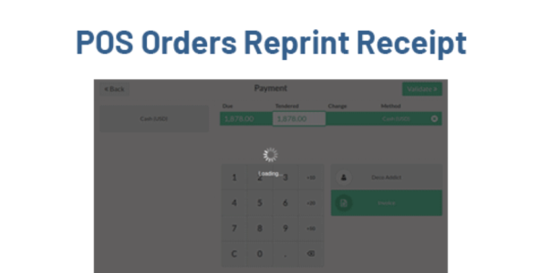 POS Orders Reprint in Odoo